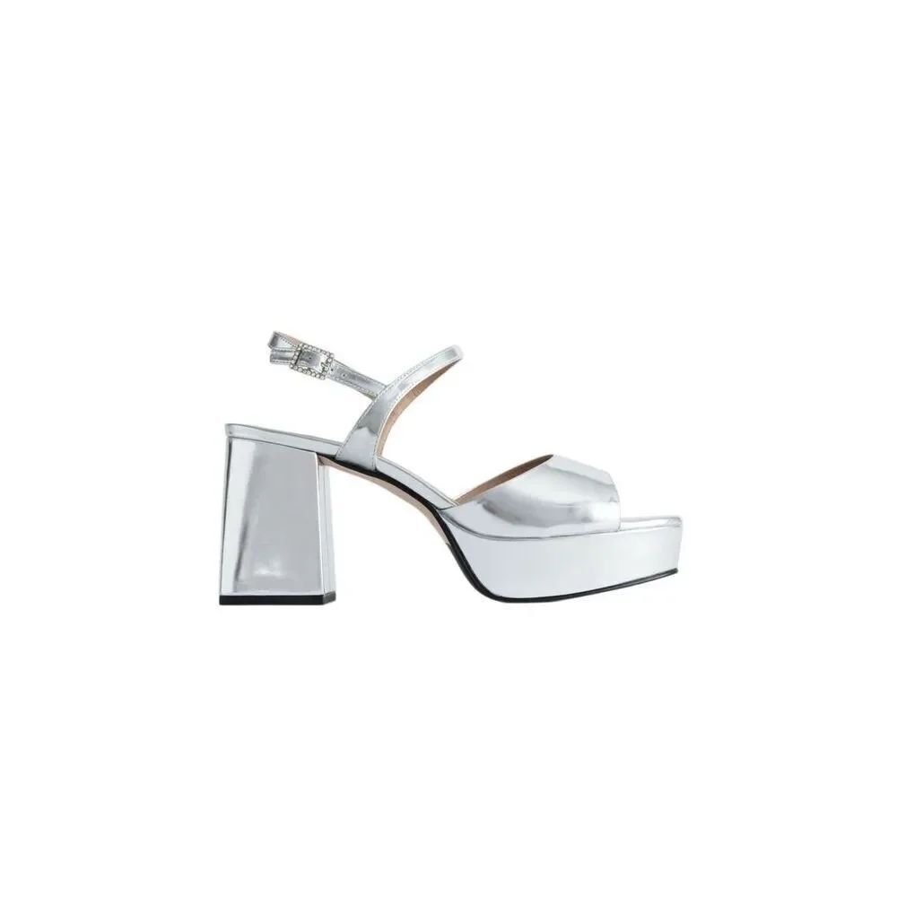 & other stories | Flared Heel Platform Sandals